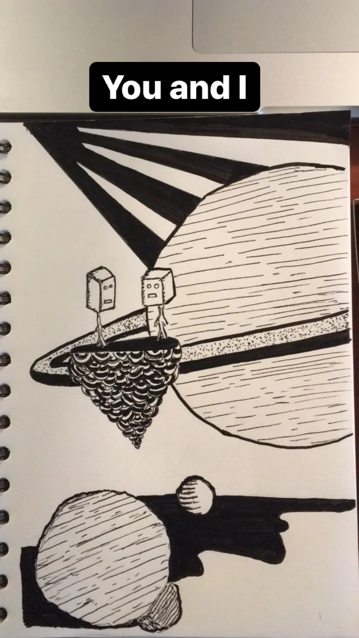 You and I, a drawing by Can Yıldız